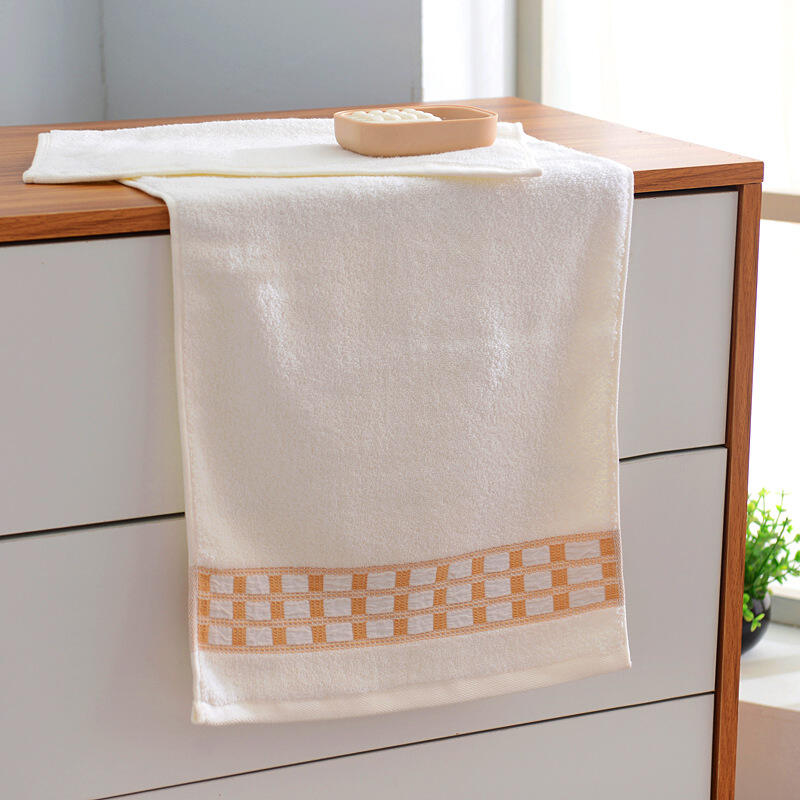 wholesale pure cotton plain pastoral style bath towel set custom logo towels manufacture