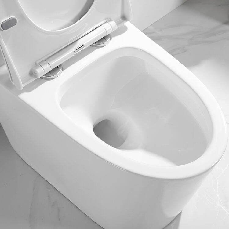 High Quality siphonic sanitary modern One Piece Water Closet Bathroom Wc Ceramic Toilet Bowl details