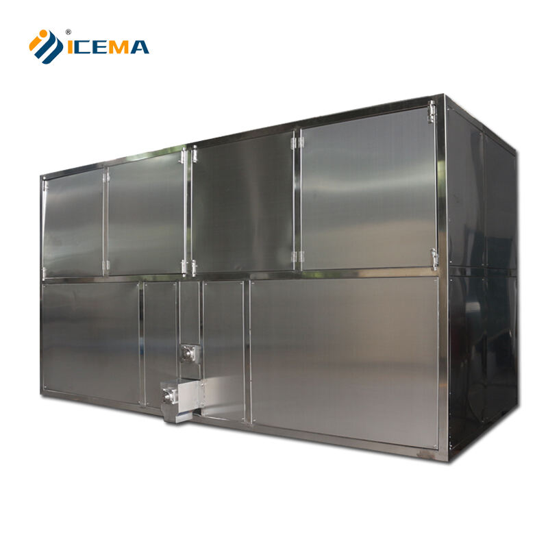 ICEMA Industrial 5T Cube Ice Making Machine manufacture