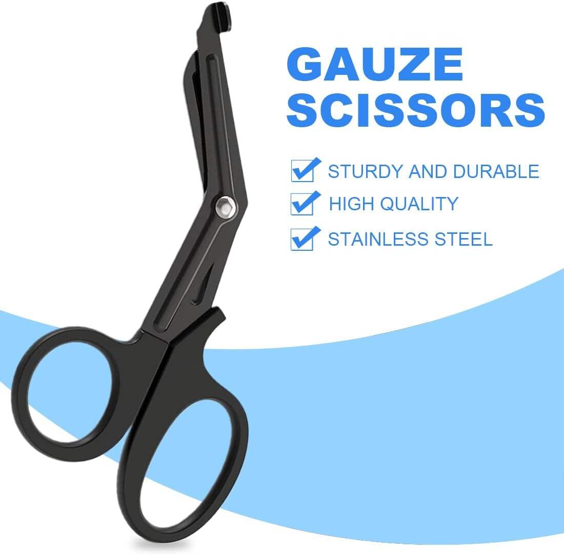 Anthrive 6inch First Aid Outdoor Stainless Steel Non-Stick Scissors Medical Bandage Scissors EMT Trauma Shears manufacture
