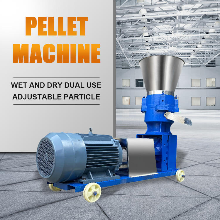 Electric feed pellet machine