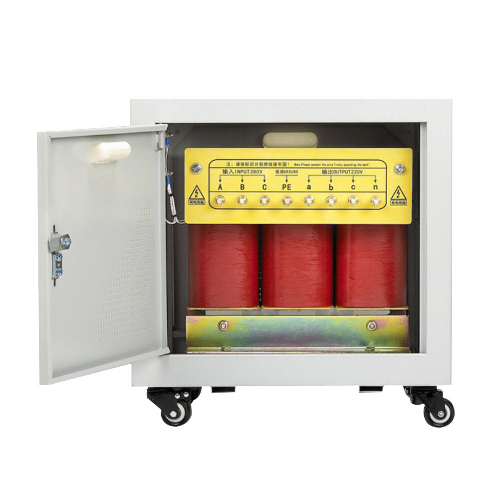 competitive transformer price 100kva 150kva 380v to 220v 50/60Hz Three phase Dry type  isolation Transformer with high quality factory