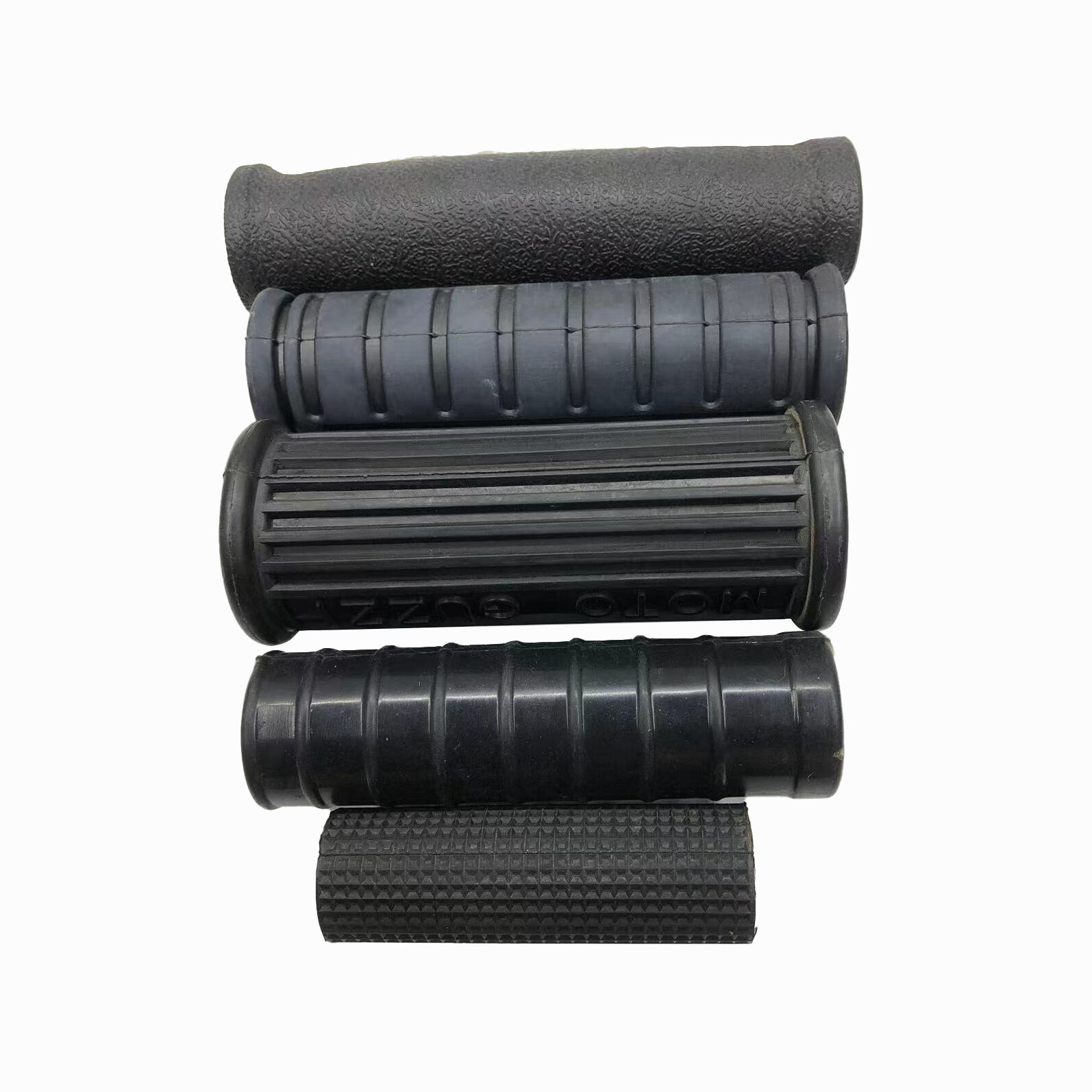 Custom Motorcycle Mount Black Handlebar Rubber Grips factory