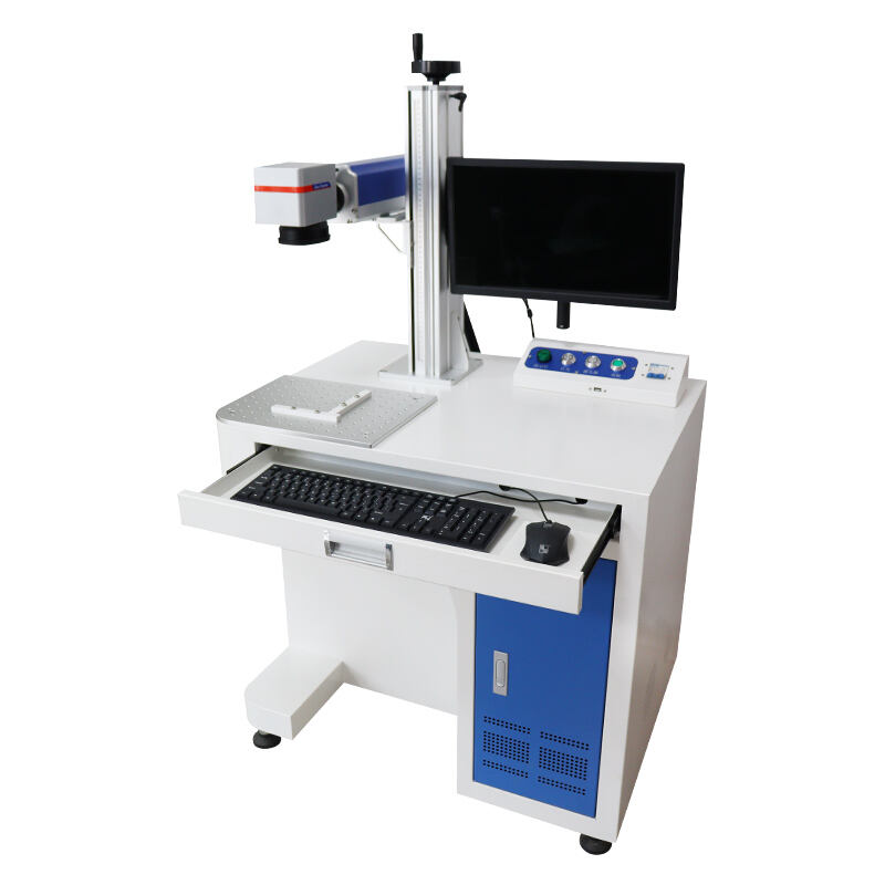 Cabinet type fiber laser marking machine 50w  details