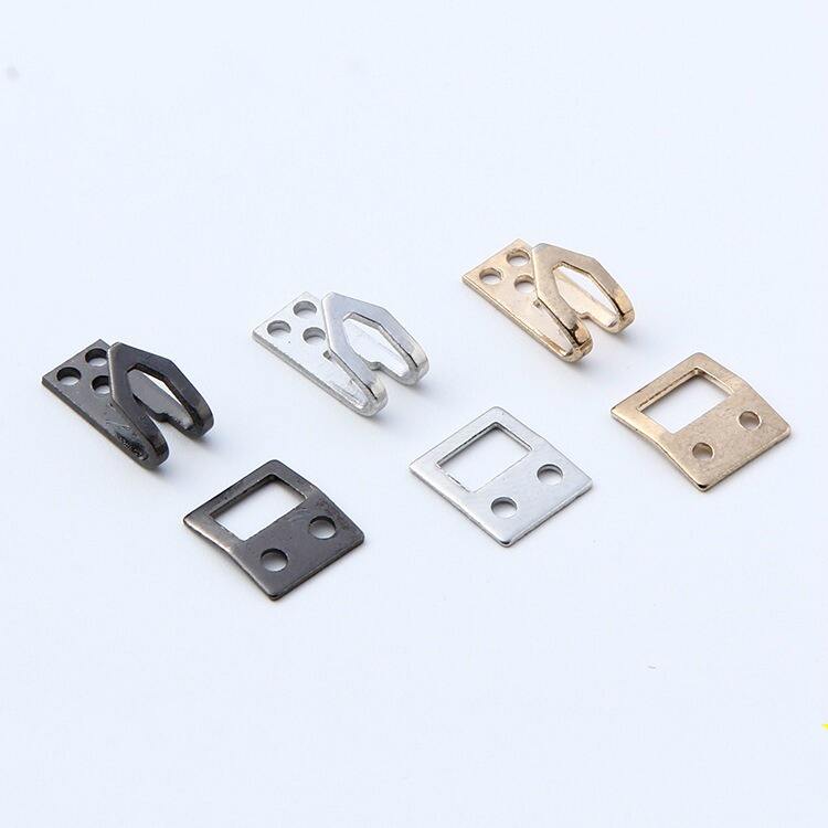Factory price 2 parts garment metal dress trouser skirt hook and bar fasteners