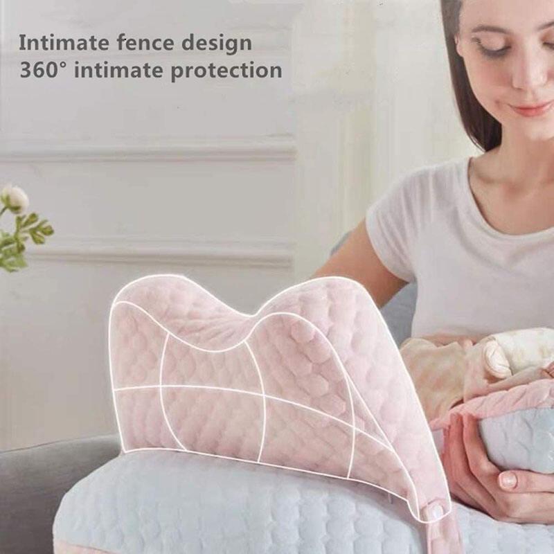 Multifunctional 100% cotton Eco-friendly Newborn backrests baby nursing pillow for Babies supplier