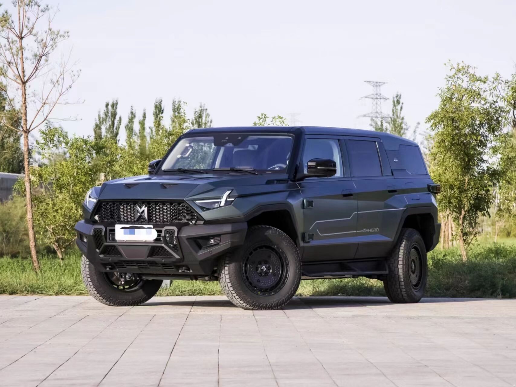 2023 SUV สำหรับ DongFeng M-Terrain Dongfeng ไฟฟ้า Mengshi 917 4x4 Off-road mengshi M-HERO 917 ผู้ผลิต