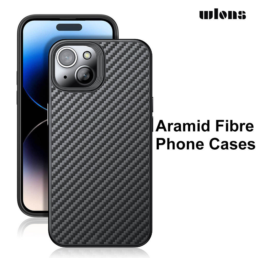 WLONS WLS14 Skin Friendly Drop Proof Carbon Fiber Frosted Suction Mobile Tpu Phone Case For Iphone 15 Plus manufacture