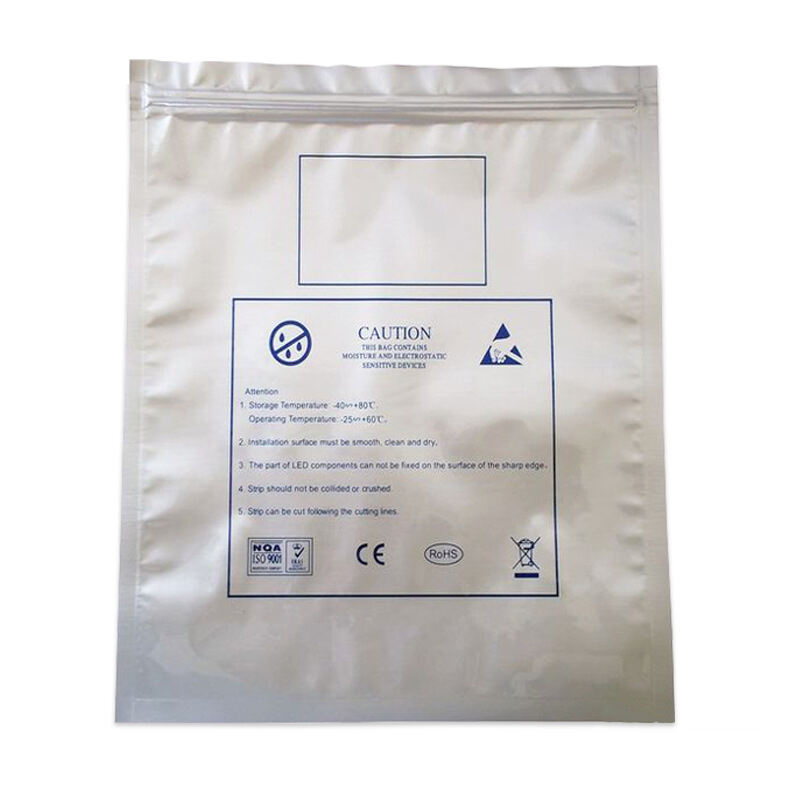 Wholesale Electronic Packaging ESD Factory Bags/ Packaging Resealable ESD Antistatic  Aluminum Foil Bags details