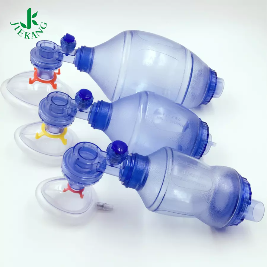 Emergency Reusable Handheld Disposable Cpr Adult Infant Child Pvc Mask Ambu Bag Manual Resuscitator supplier