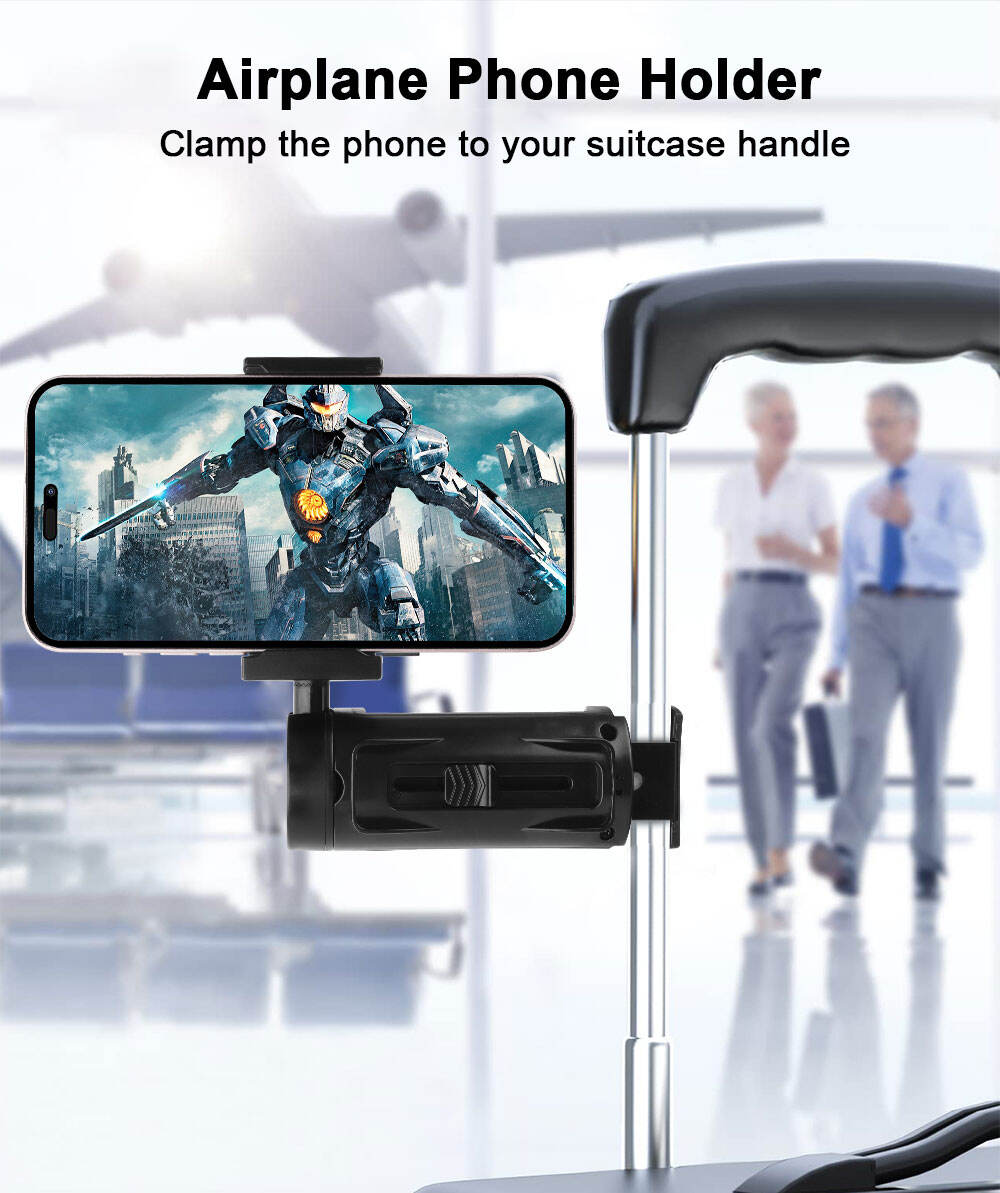 Laudtec SJJ086 Hands Airplane Travel Foldable 360 Rotating Car Live Stream Stand Water Proof Mobile Outdoor Phone Holder supplier