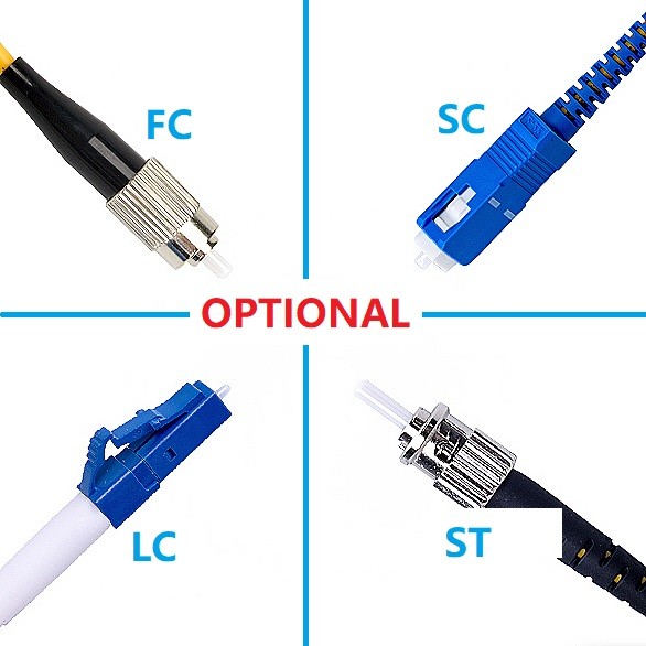 More adapter for choice 100m Fiber Drop Cable Patch Cord