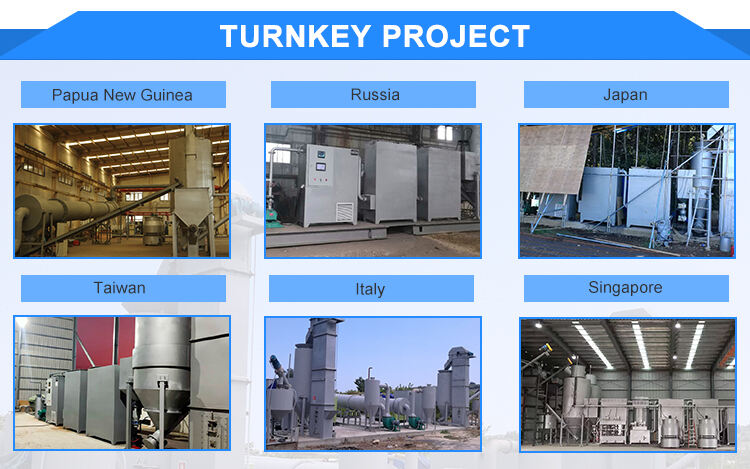 The PLC control system operates the biomass gasifier continuously 24 hours a day gas generation equipment supplier