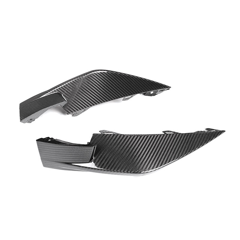 Untuk BMW G80 M3 G82 G83 M4 2021+ Pemisah Bumper Depan Pengganti Serat Karbon Kering Gaya OEM  