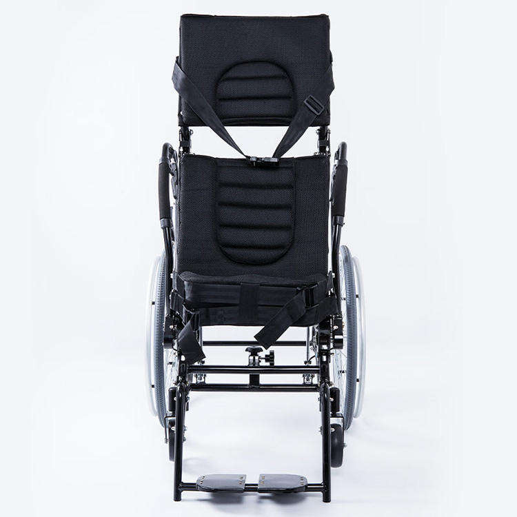 medical rehabilitation standing wheelchair for disabled manual standing elevated wheelchair stand up wheelchair manual-BZ-TH01 supplier