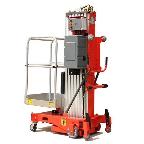 Explosive New Products Single Mast Aluminum Alloy Lift column moving aluminum alloy platform lift factory