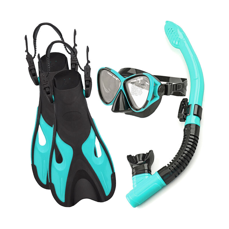 Aloma 2023 snorkeling set diving goggles snorkeling equipment fins diving gear set with bag for adults manufacture