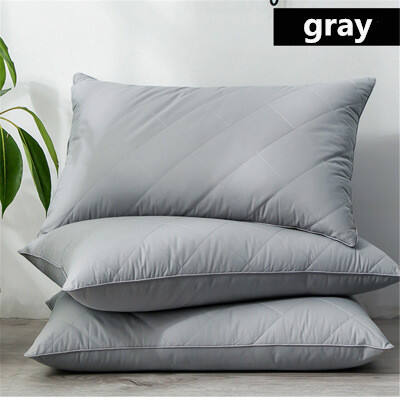 Wholesale Hotel Home 100%Cotton Hollowfiber Bed Sleeping cotton cover Pillow