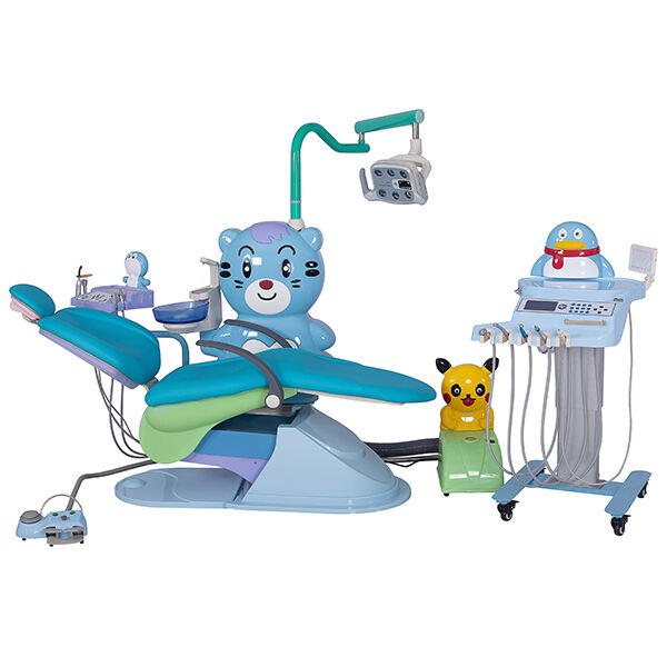 Foshan factory Cute Cartoon Medical Kids Dental Unit Chair With CE ISO Dental Chair details