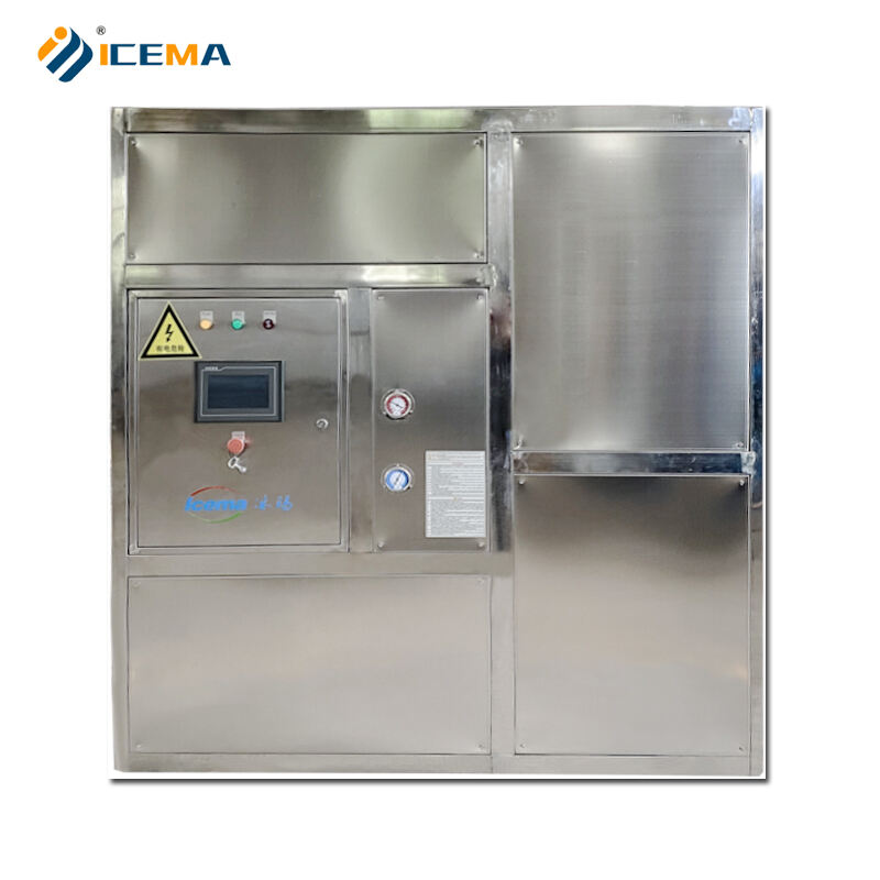 ICEMA Industrial 5T Cube Ice Making Machine manufacture