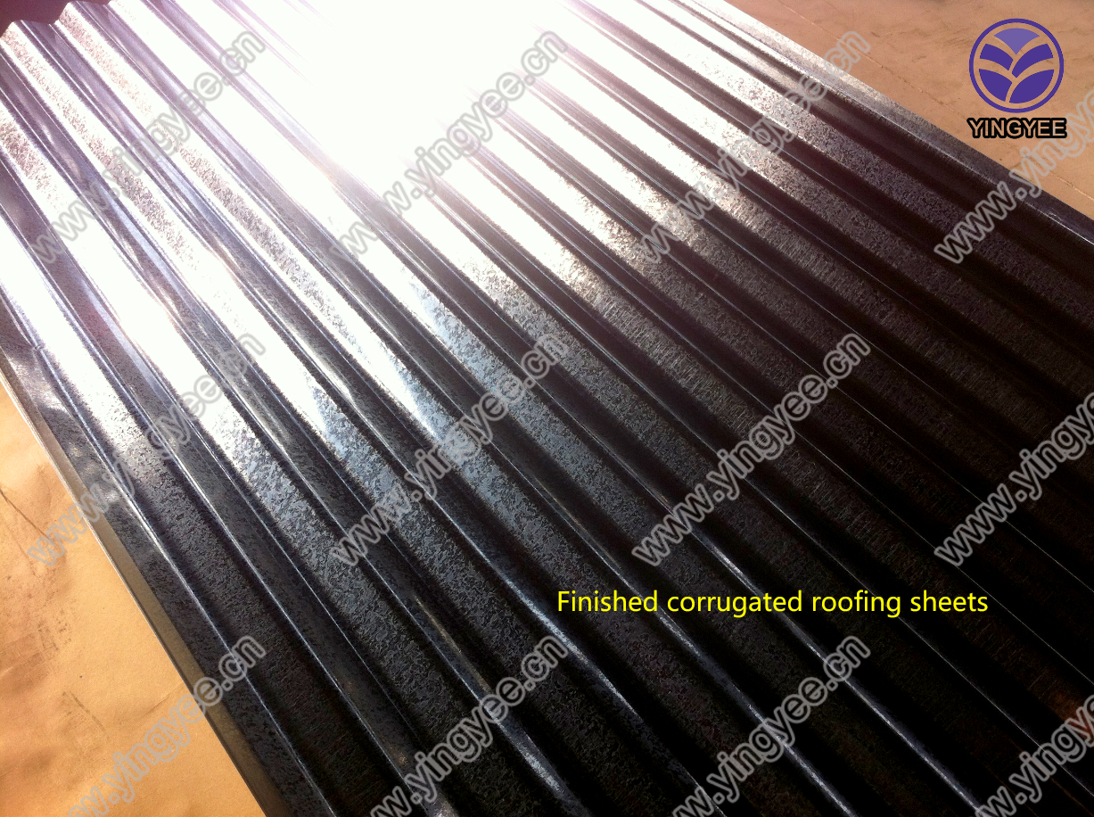 Barrel corrugated sheets rolling machine supplier