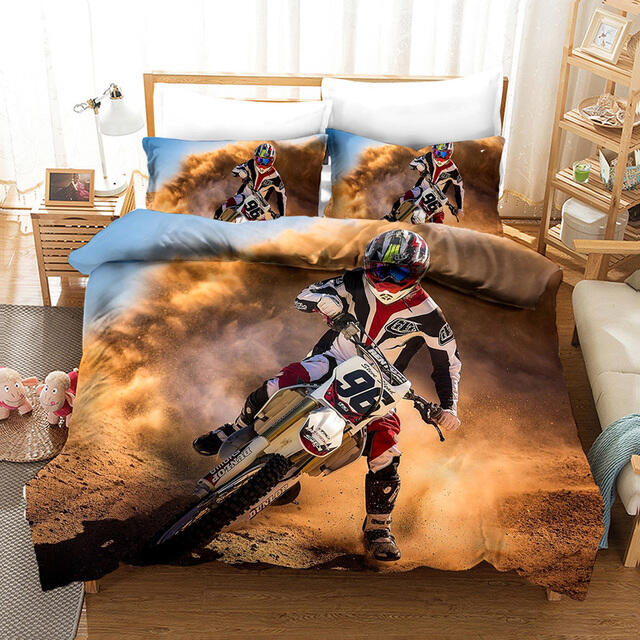 3D custom printed harley davidson comforter set designer bed sets covers decorated beds factory