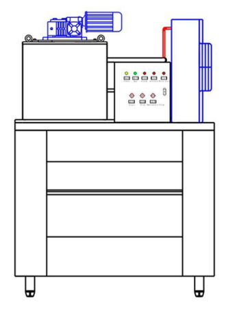 Fournisseur commercial d'acier inoxydable de machine à glaçons