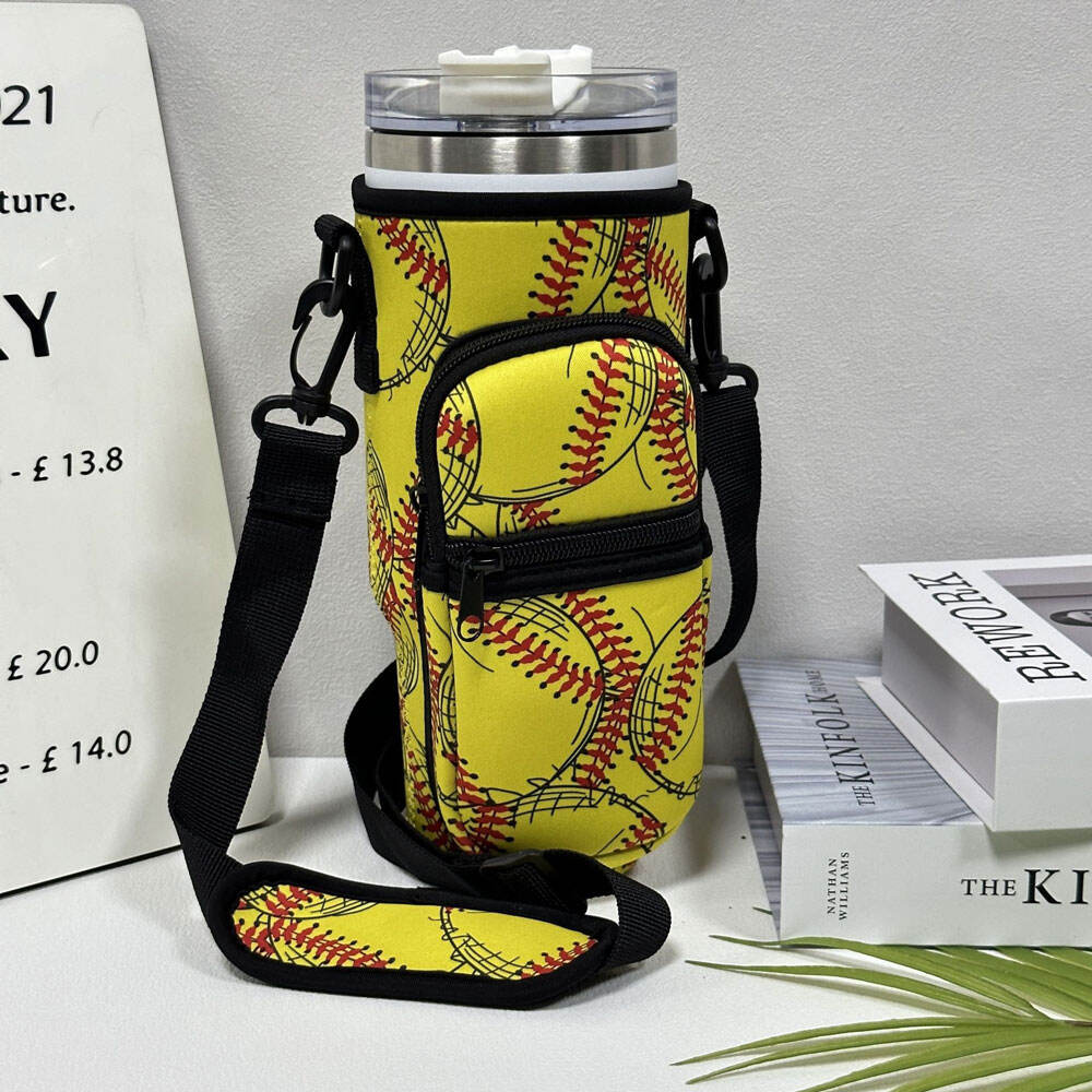 Custom Travel Sleeve Pouch Bag For Stanley Cup 40Oz With Handle 30Oz Tumbler Water Bottle Thermal Case Phone Adjustable Strap supplier