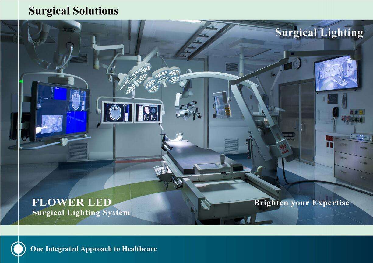 MICARE Flower LED E500/500 double arm light operation room LED Operating Light OR Light supplier