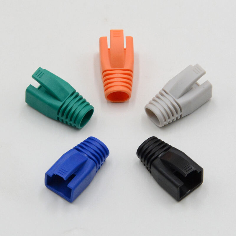 RJ45 이더넷 케이블 스트레인 릴리프 부트 RJ45 UTP/ FTP 솔루션, 통신 구리