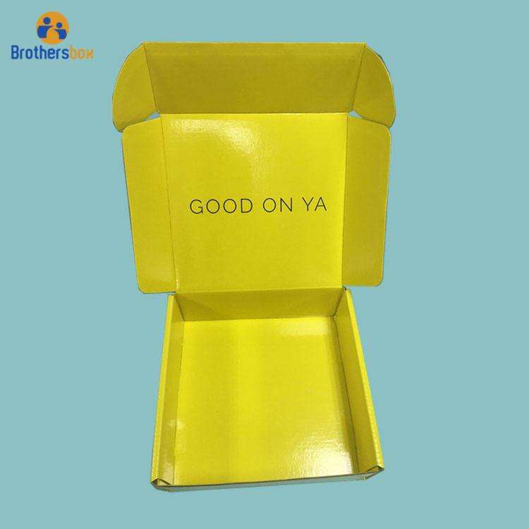 Custom Packaging Shipping Boxes / Full Printing Foldable Corrugated Paper Box details