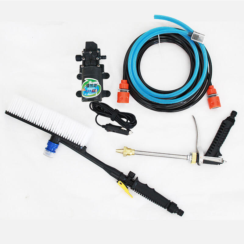 Hand washing machine 12v portable high pressure car wash machine pump supplier