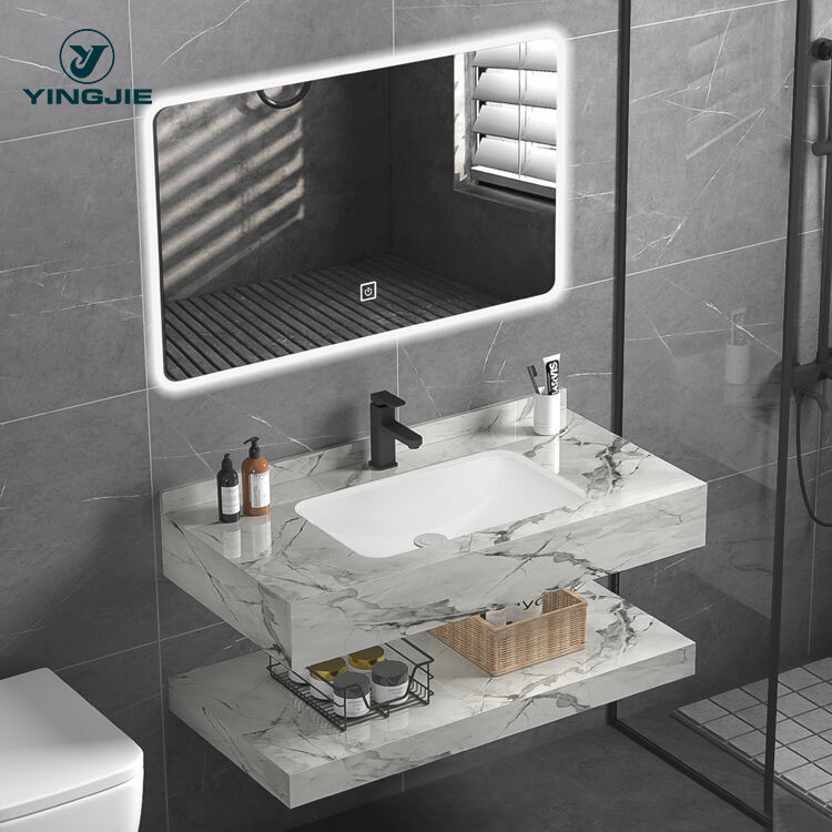 sintered stone bathroom vanity hand wash basin for hotel bathroom sink