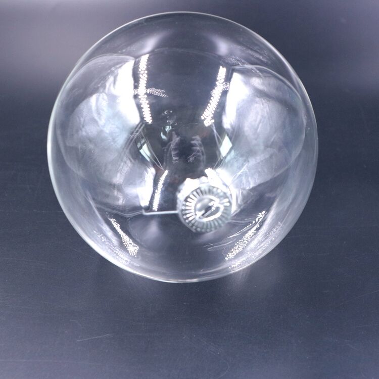 Decorative Customized Handblown Borosilicate Clear Ornament Christmas Glass Ball Wholesale details