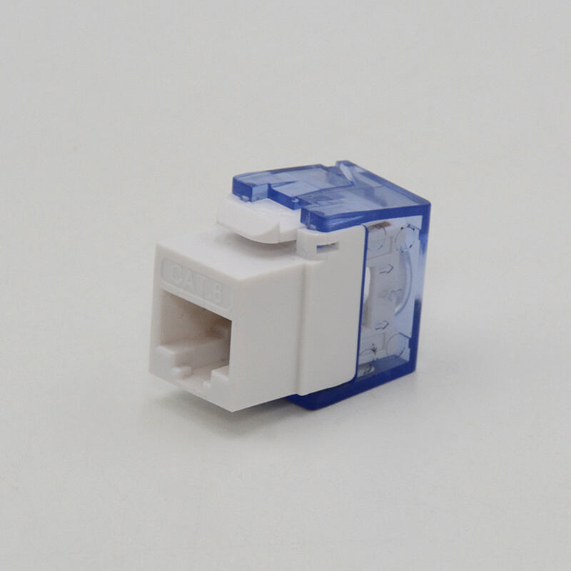 جاك كيستون RJ45 CAT6 بدون أدوات 180 درجة