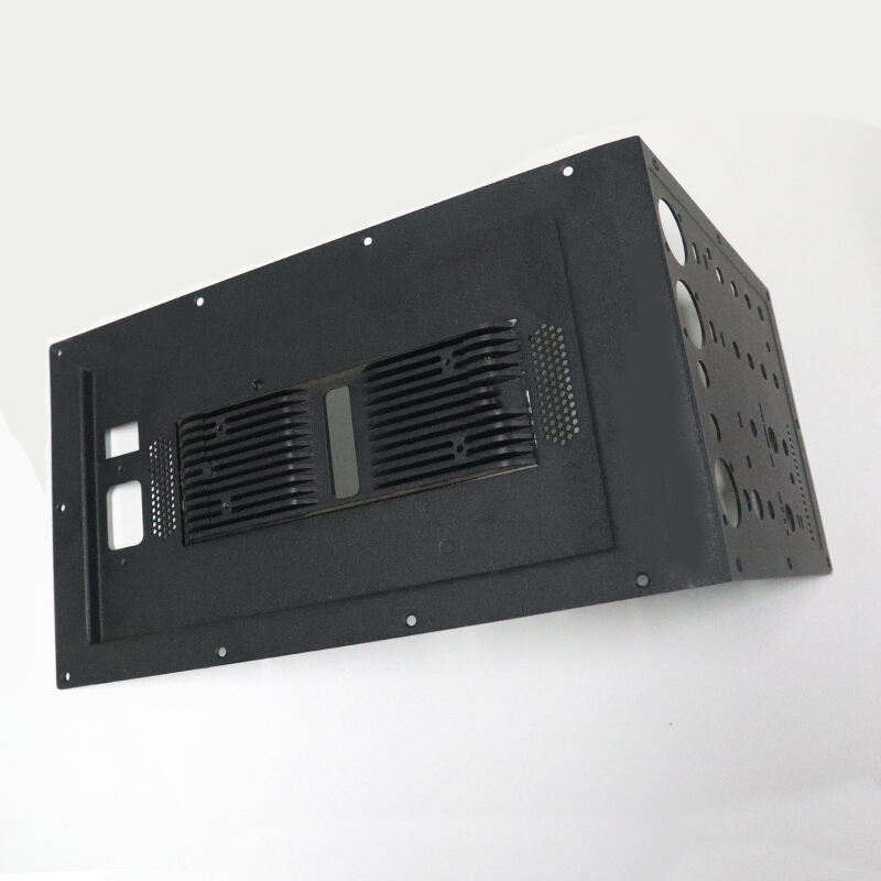 Black perforated sheet metal, Robust and Versatile Expanded Metal Fabrication for Industrial Applications and Custom Designs supplier