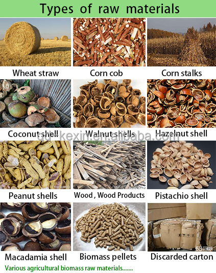 Biomass downdraft gasifier construction scheme uses biomass to generate power from rice husk wood scraps municipal waste supplier