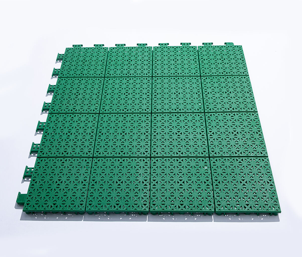 Modular Removable Outdoor Polypropylene Interlocking Sports Court Tiles Used for Basketball Tennis Court Flooring factory