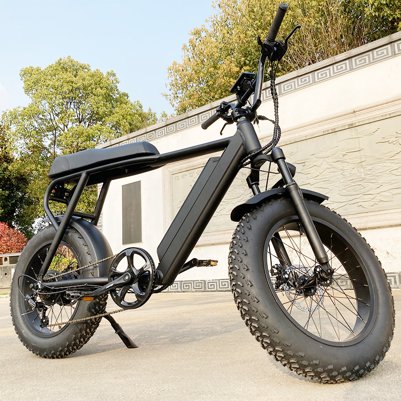 electric bike double seat 20inch 4.0 fat tire e bike powerful electric fat bike bicycle factory