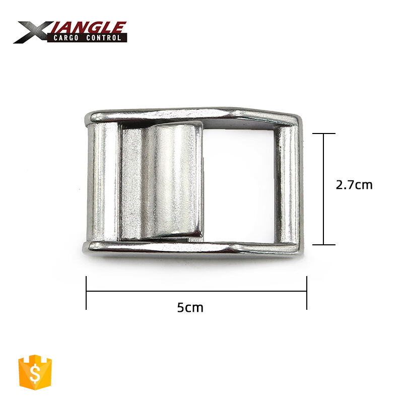 1inch 25mm 450kg Break Strength 304 Stainless Steel Metal Cam Lock Buckle for Webbing factory