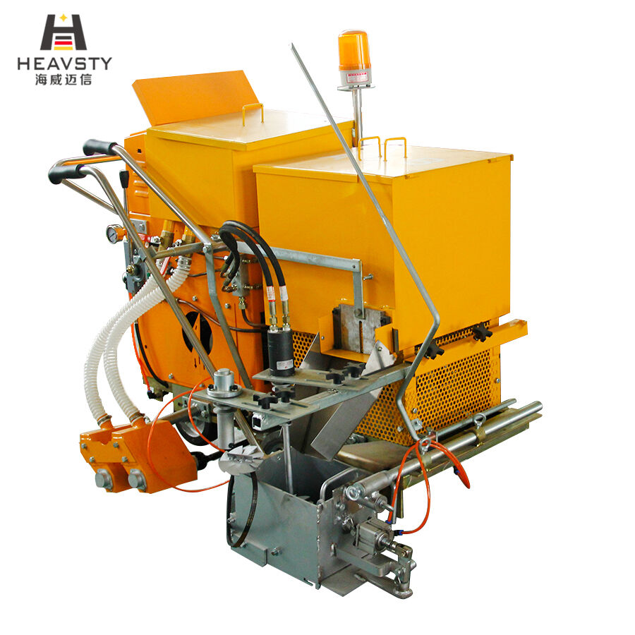 HW Two Component Bump Line, Scraping Line, Throw Lines Road Marking Machine