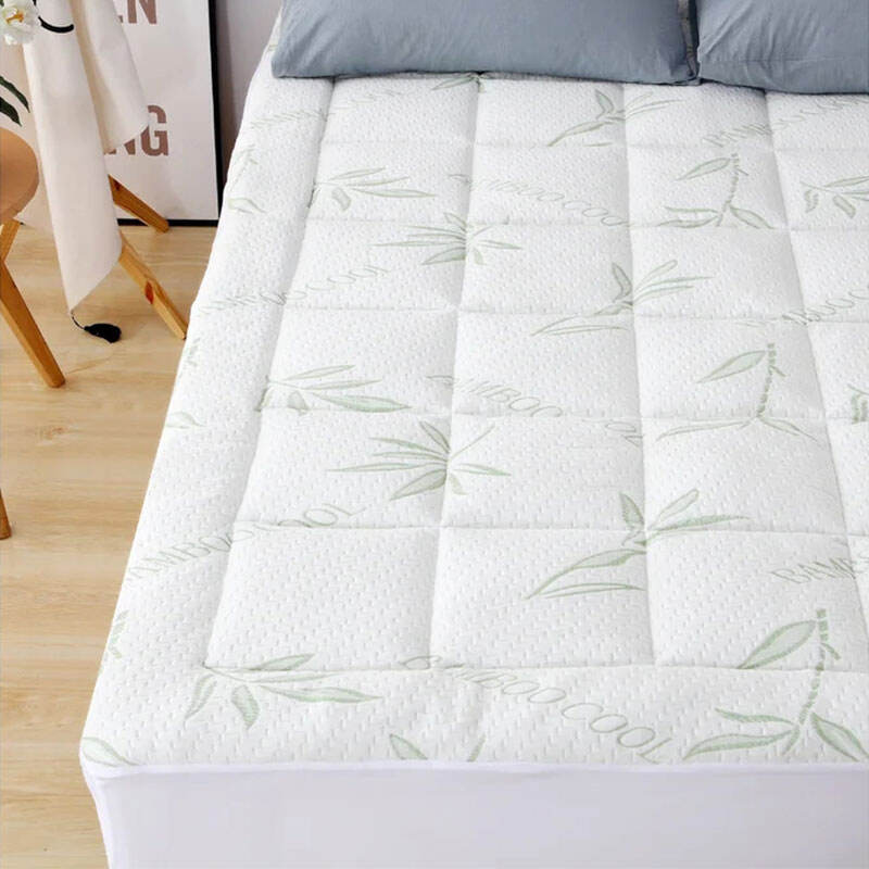 Wholesale High-quality Noiseless comfortable breathable super soft bamboo mattress pad supplier