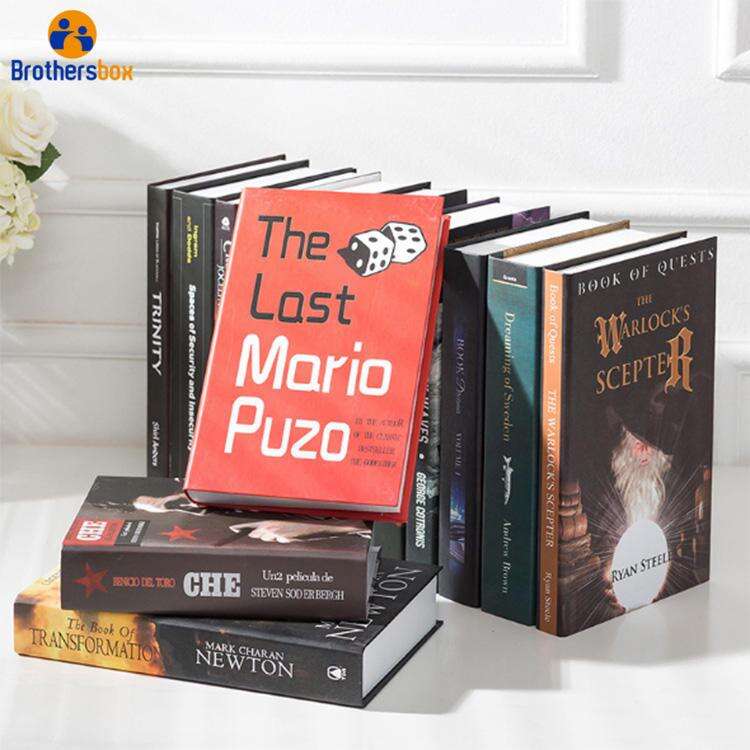 Creative Custom Printed Book Gift Box / Magnetic Book Shape Box details