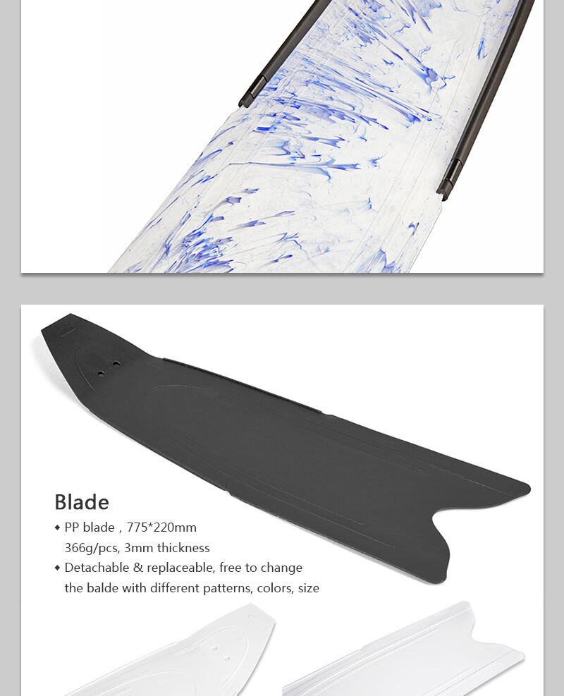 Custom Foot Pocket Diving spearfishing fins Fins freediving flipper equipment long blade freediving fins factory