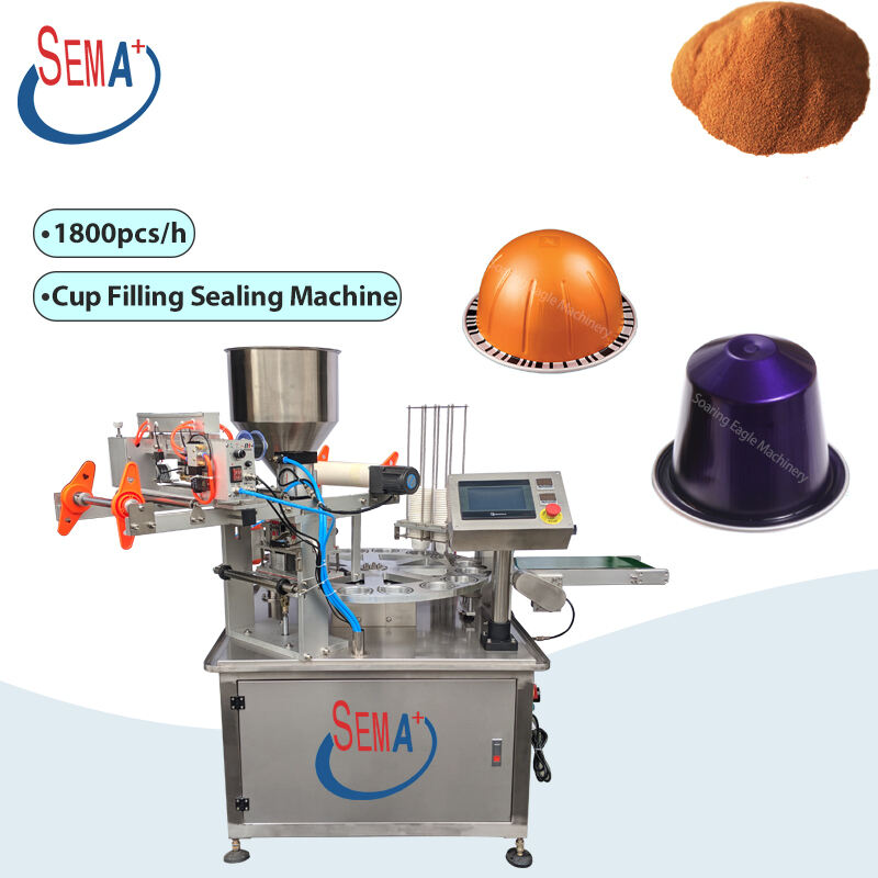 Yogurt Automatic Paper Pot Plastic Cup Yogurt Filling and Sealing Machine for Water Juice Milk Cream Packing