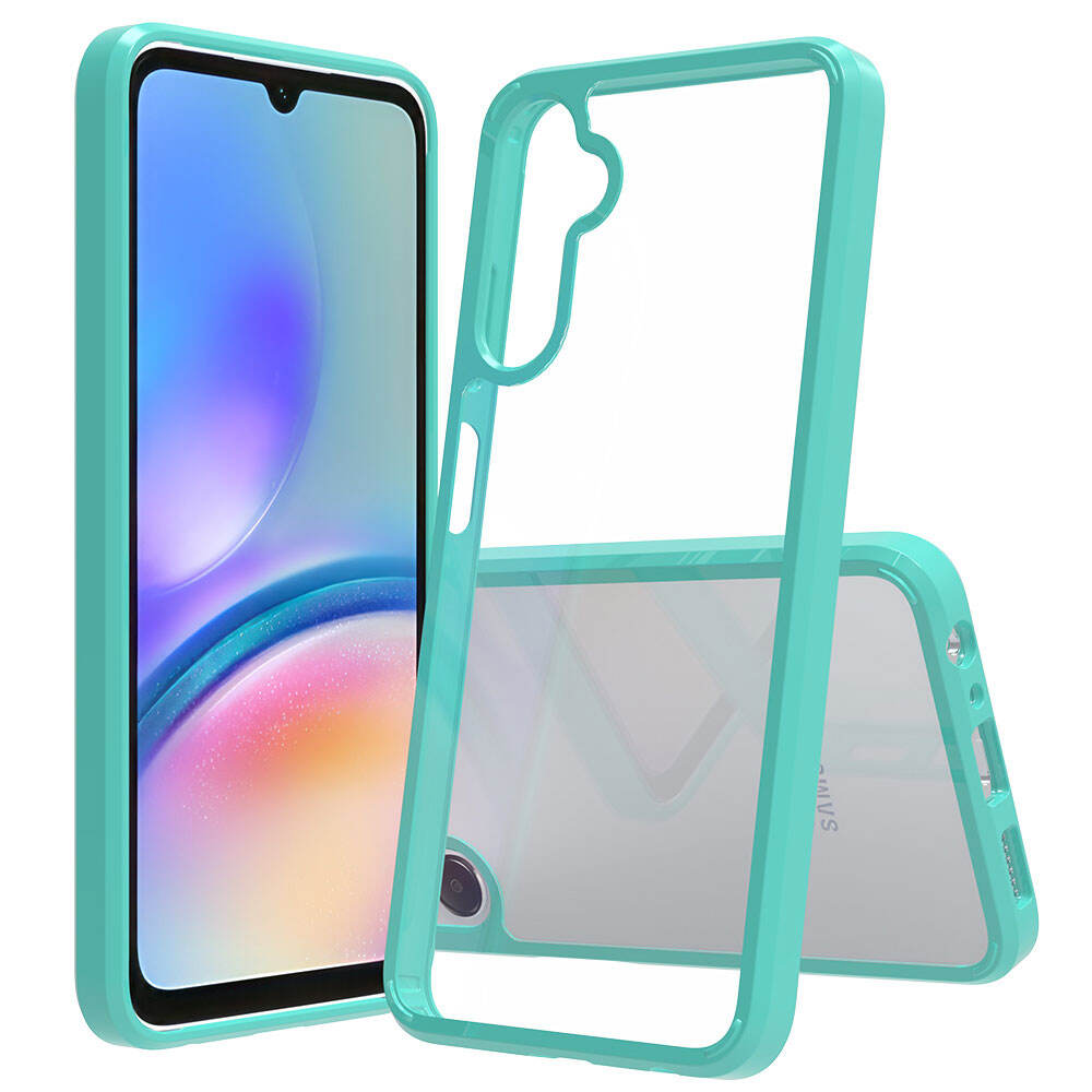 Clear Phone Case For Samsung Galaxy A05S Cases Luxury Design Anti Scratch Tpu Pc Drop Transparent Proof 2 In 1 manufacture