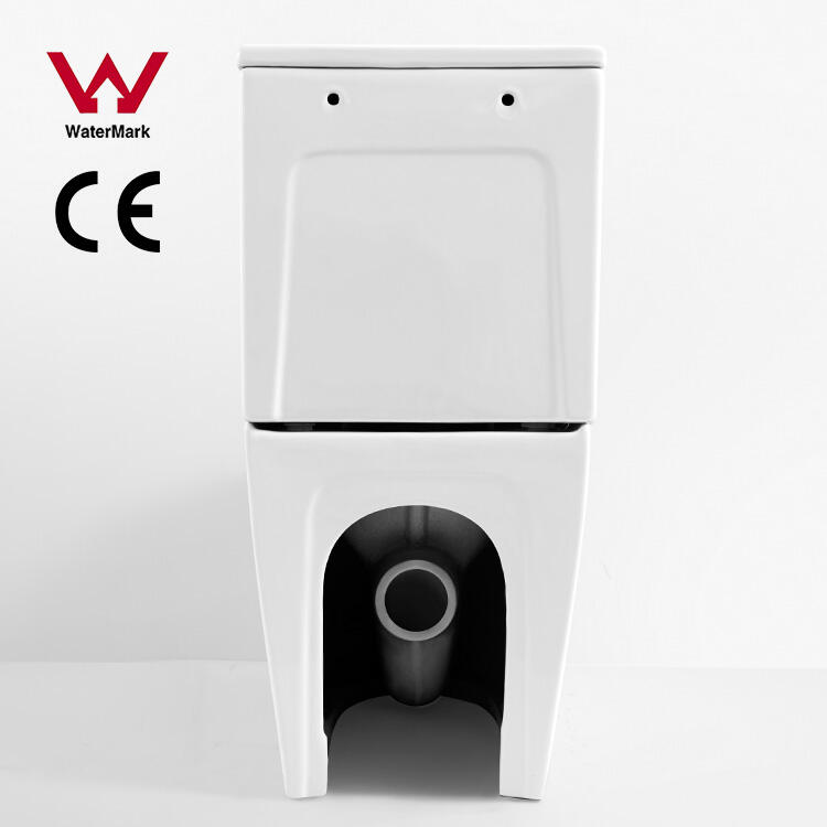 Watermark Toilet Set Close Water Closet commode Two Piece Wc Toilet Rimless P trap Toilet supplier