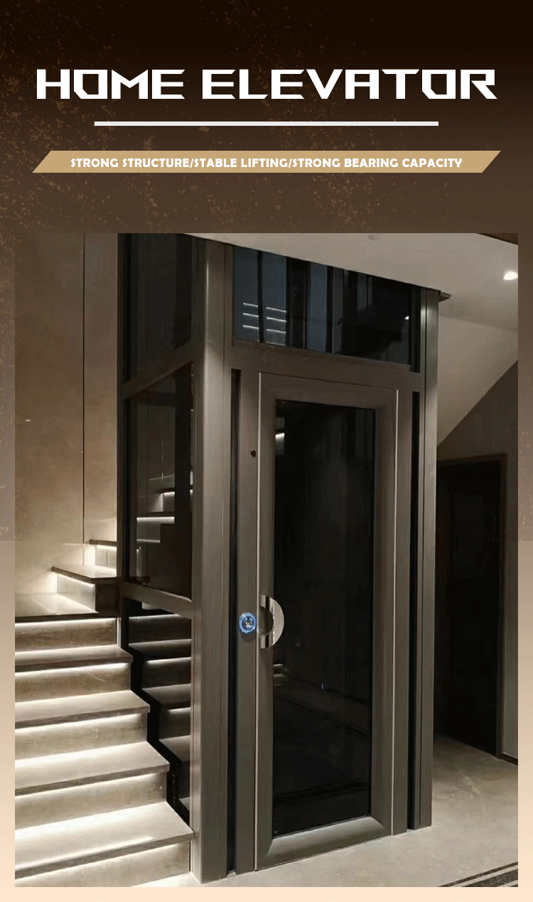 2023 year household 2-4 person small home elevators 450kgs capacity with factory price manufacture