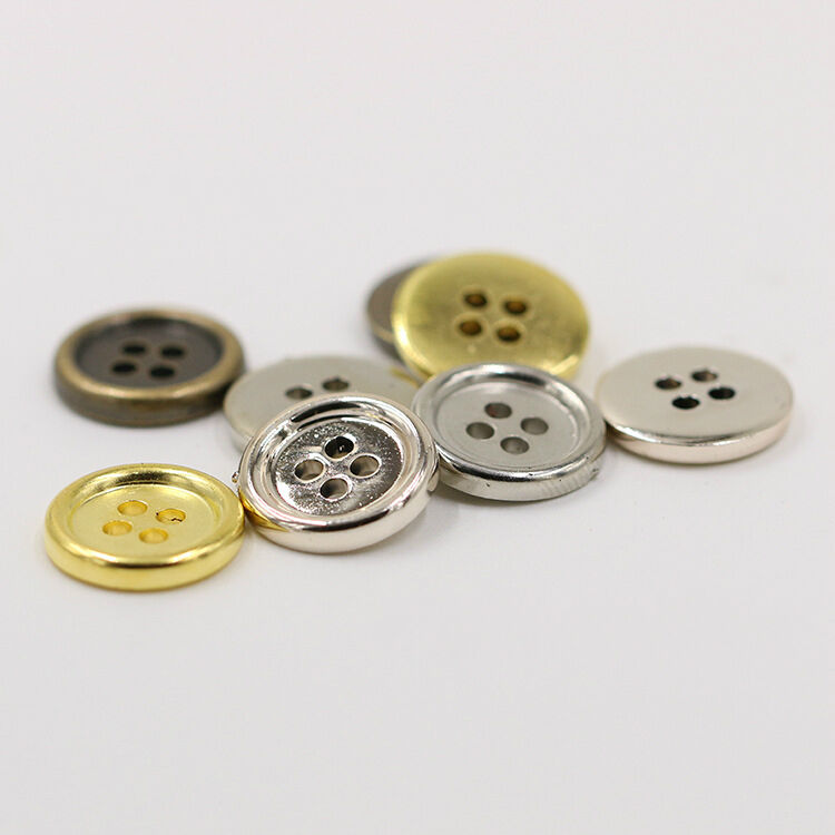 Plating 4 hole clothing classic shirt buttons plastic abs sew button