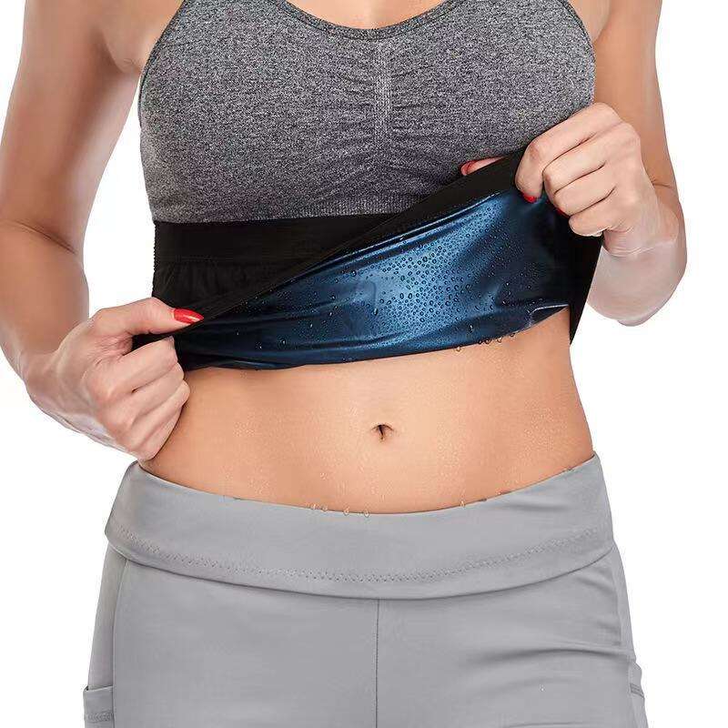 HY01693 Sweat Slimming Sauna Waist Trainer Belt Stomach Wraps For Women
